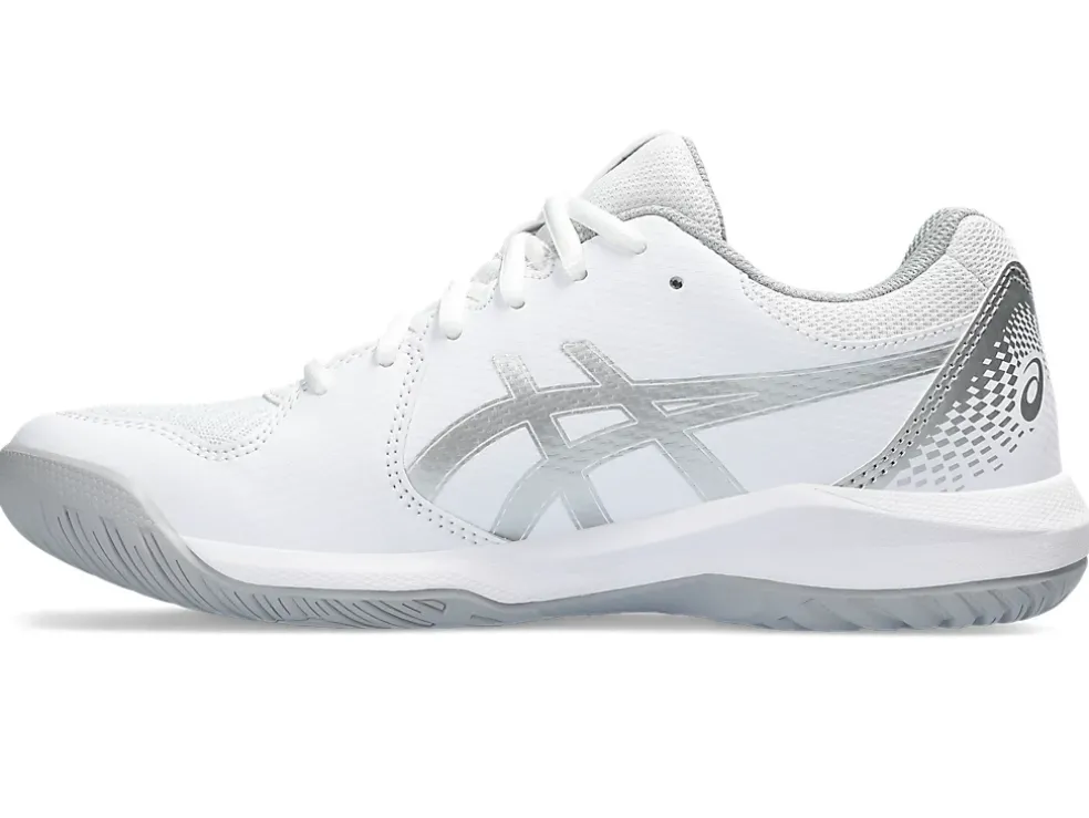 Fashion ASICS GEL-DEDICATE 8 White/Pure Silver