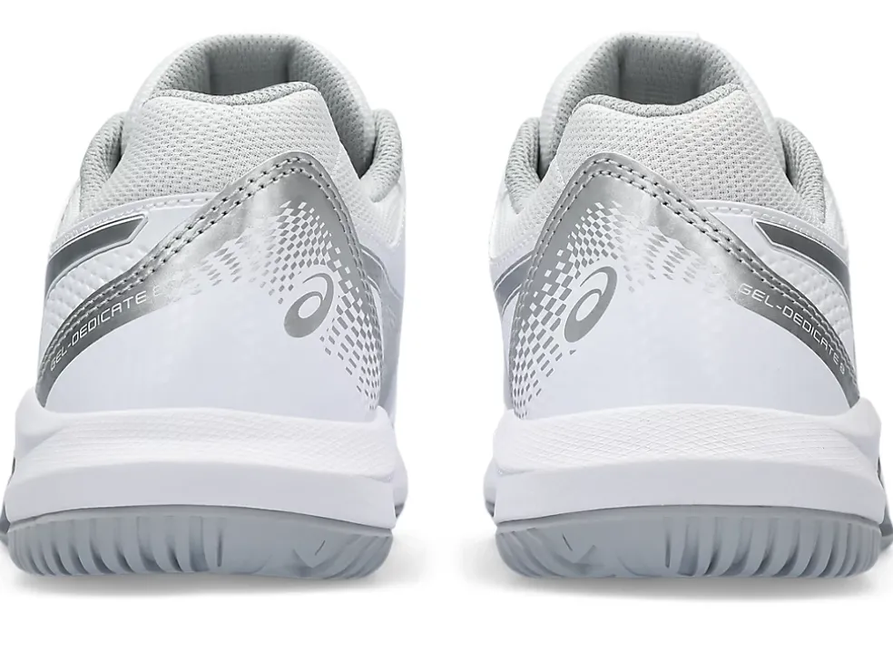 Fashion ASICS GEL-DEDICATE 8 White/Pure Silver