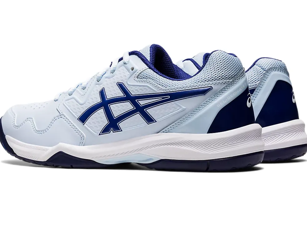 Cheap ASICS GEL-DEDICATE 7 Soft Sky/Dive Blue
