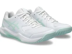 Fashion ASICS GEL-DEDICATE 8 White/Pale Blue