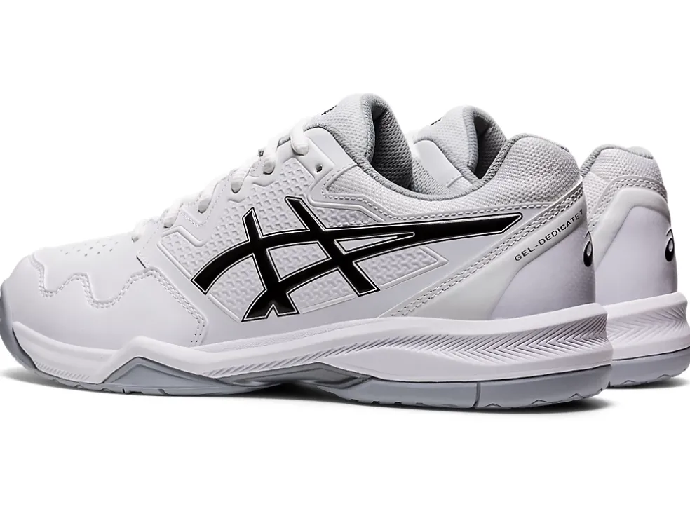 Shop ASICS GEL-DEDICATE 7 White/Black