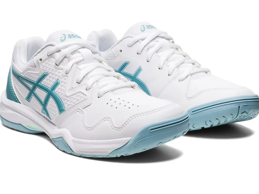 Discount ASICS GEL-DEDICATE 7 White/Smoke Blue