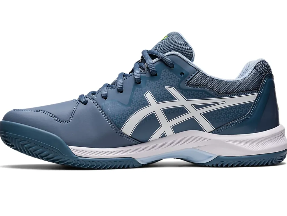 Best ASICS GEL-DEDICATE 7 CLAY Steel Blue/White