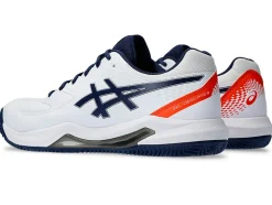 Clearance ASICS GEL-DEDICATE 8 CLAY White/Blue Expanse