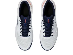 Clearance ASICS GEL-DEDICATE 8 CLAY White/Blue Expanse