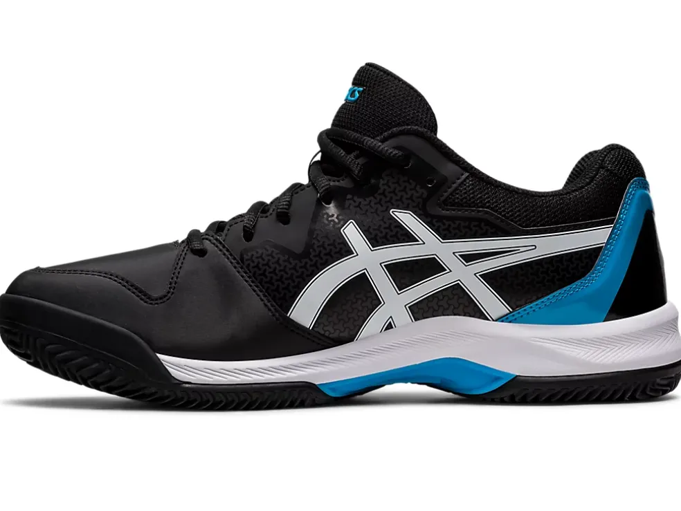 Clearance ASICS GEL-DEDICATE 7 CLAY Black/Island Blue