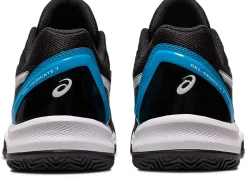 Clearance ASICS GEL-DEDICATE 7 CLAY Black/Island Blue