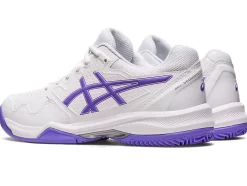 New ASICS GEL-DEDICATE 7 CLAY White/Amethyst