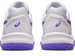 New ASICS GEL-DEDICATE 7 CLAY White/Amethyst