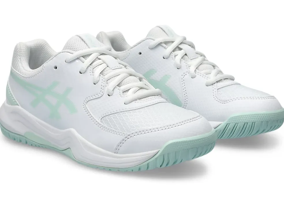 Sale ASICS GEL-DEDICATE 8 GRADE SCHOOL White/Pale Blue