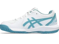 Fashion ASICS GEL-DEDICATE 8 GRADE SCHOOL White/Gris Blue