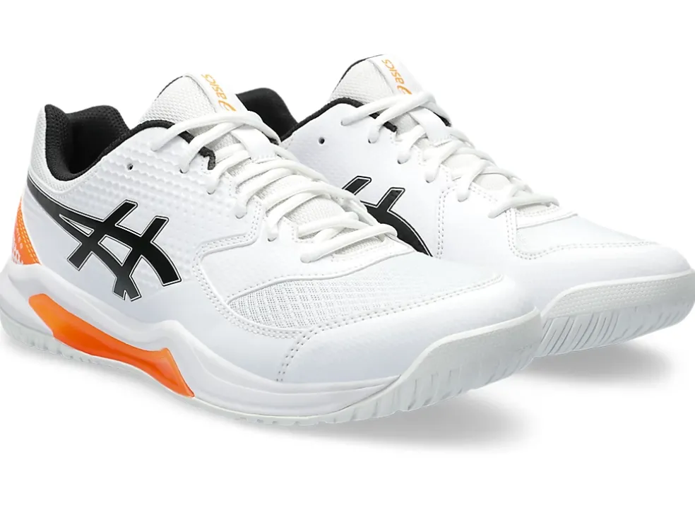Hot ASICS GEL-DEDICATE 8 PICKLEBALL White/Shocking Orange