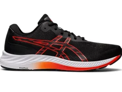 New ASICS GEL-EXCITE 9 Black/Cherry Tomato