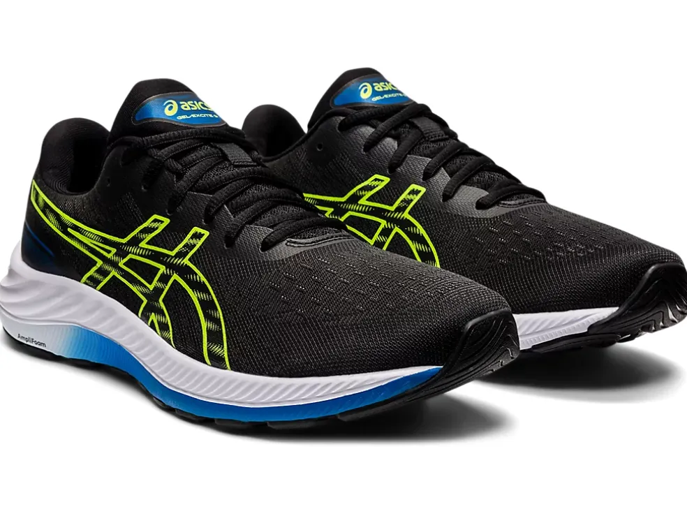 New ASICS GEL-EXCITE 9 Black/Hazard Green