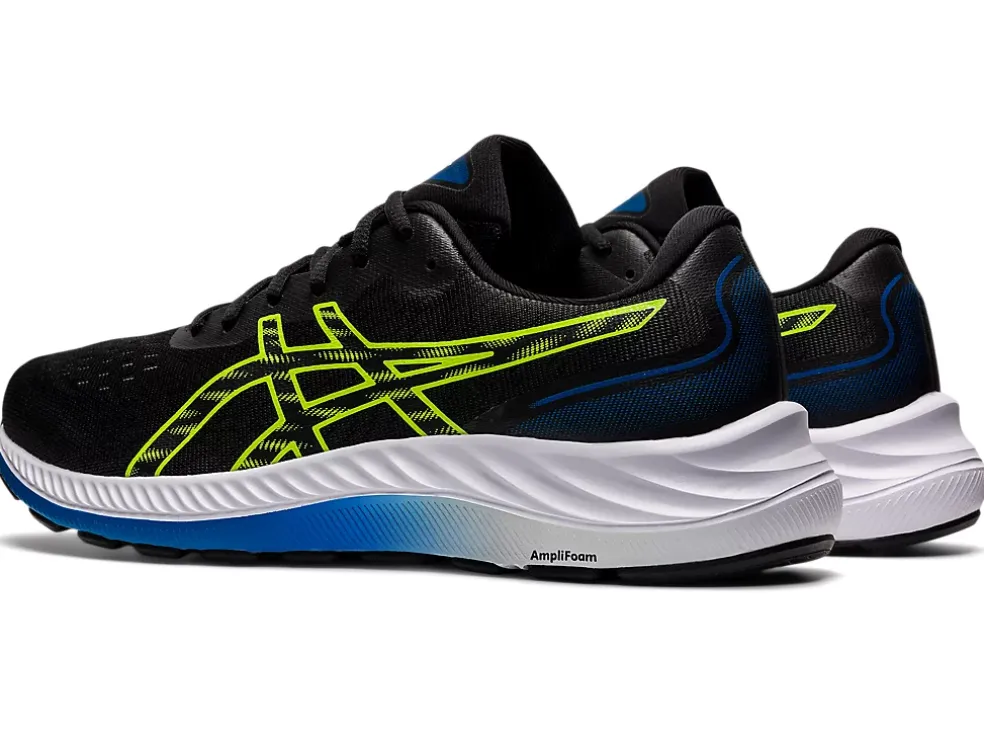 New ASICS GEL-EXCITE 9 Black/Hazard Green