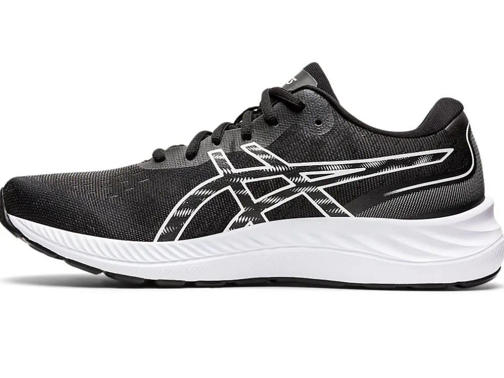Online ASICS GEL-EXCITE 9 EXTRA WIDE Black/White