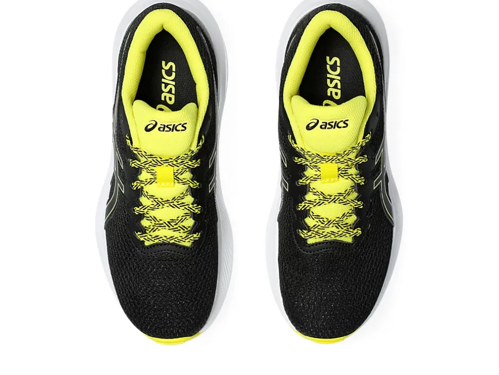 Sale ASICS GEL-EXCITE 10 GRADE SCHOOL Black/Bright Yellow