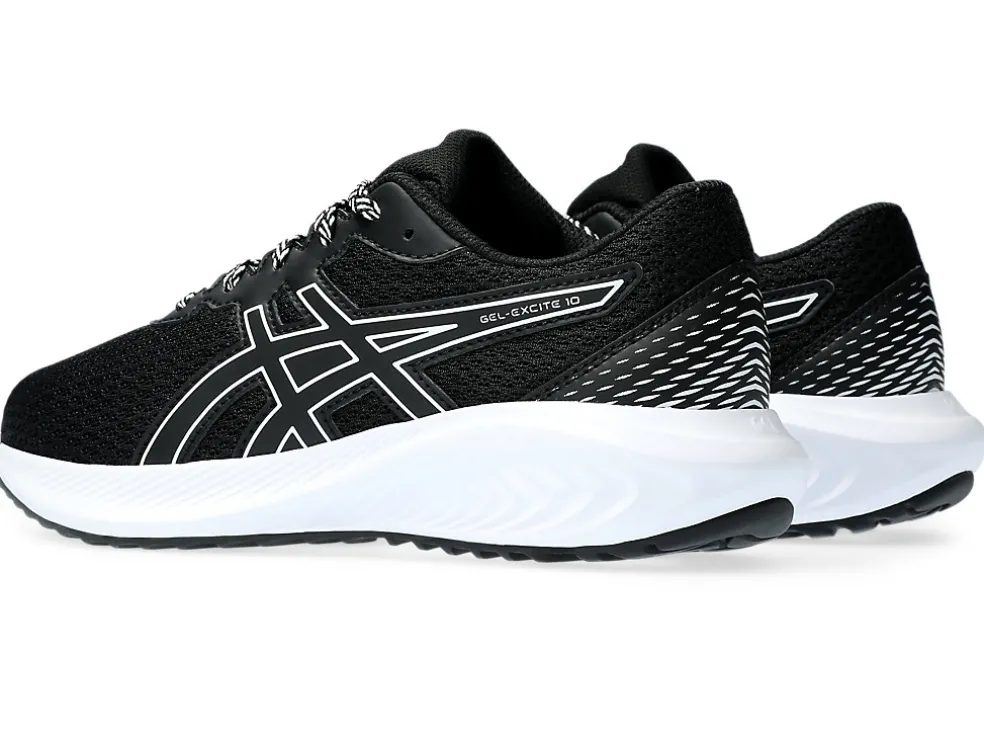 Discount ASICS GEL-EXCITE 10 GRADE SCHOOL Black/White