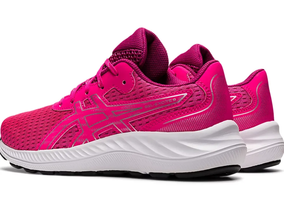 Outlet ASICS GEL-EXCITE 9 GRADE SCHOOL Pink Glo/Pure Silver