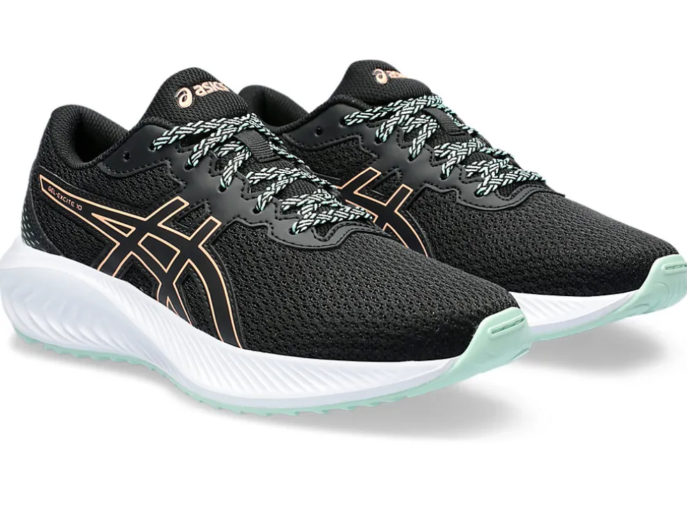 Cheap ASICS GEL-EXCITE 10 GRADE SCHOOL Black/Bright Sunstone