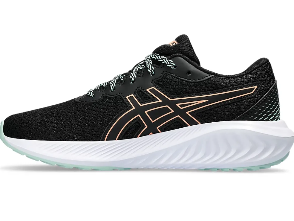 Cheap ASICS GEL-EXCITE 10 GRADE SCHOOL Black/Bright Sunstone