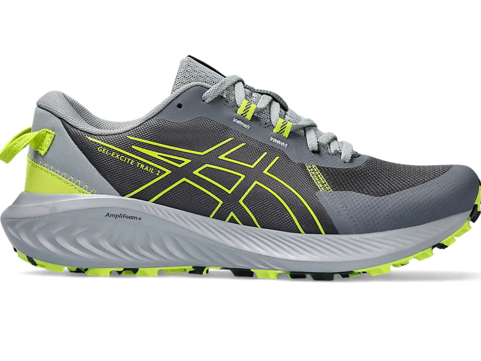Fashion ASICS GEL-EXCITE TRAIL 2 Carrier Grey/Neon Lime