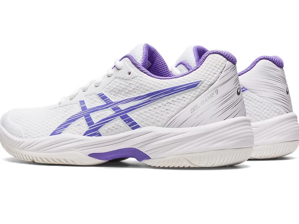 Hot ASICS GEL-GAME 9 White/Amethyst