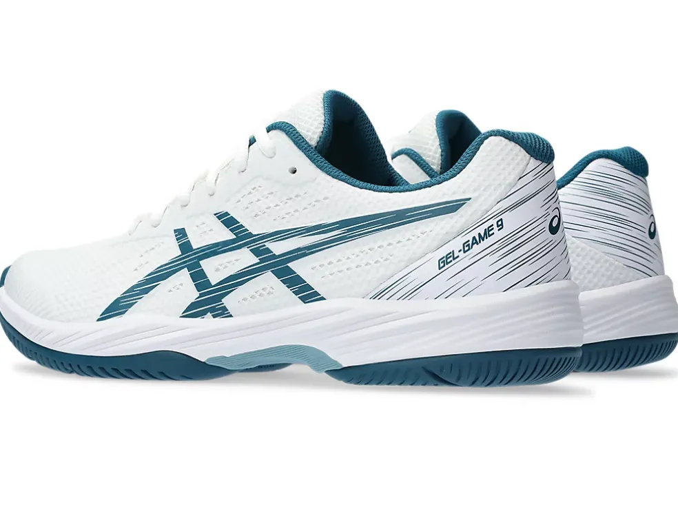 New ASICS GEL-GAME 9 White/Restful Teal