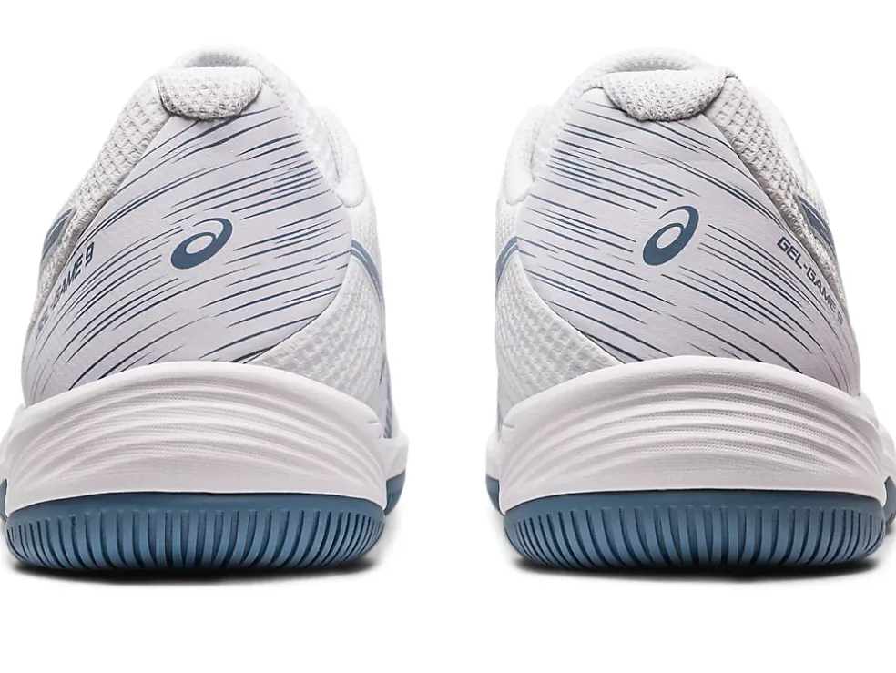 Outlet ASICS GEL-GAME 9 White/Steel Blue