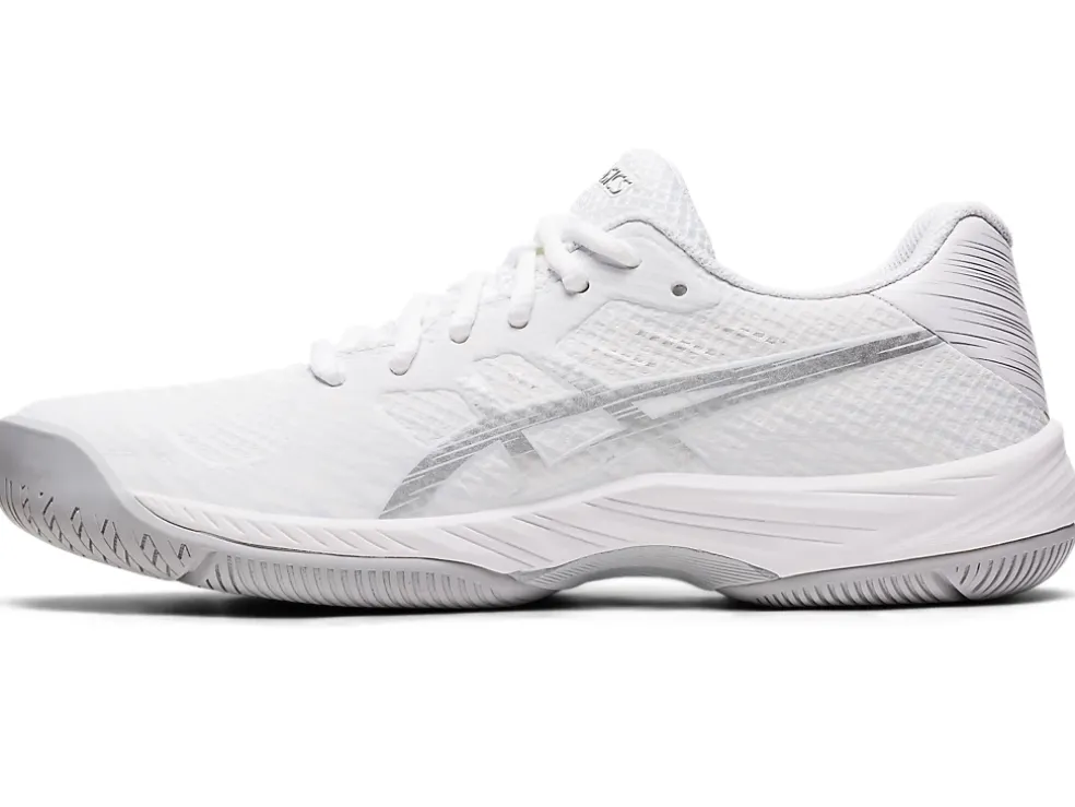 Discount ASICS GEL-GAME 9 White/Pure Silver