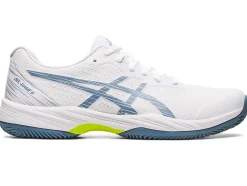 New ASICS GEL-GAME 9 CLAY/OC White/Steel Blue