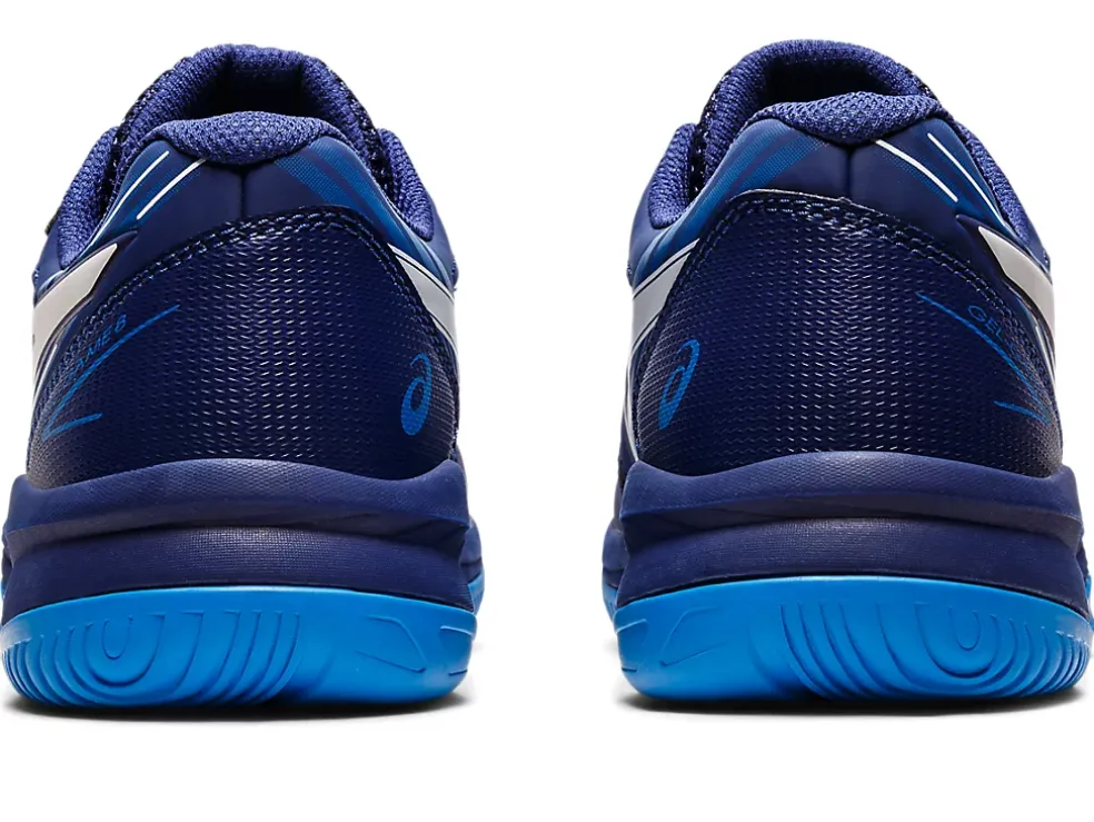 Best Sale ASICS GEL-GAME 8 GRADE SCHOOL Dive Blue/White