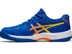 Shop ASICS GEL-GAME 9 GRADE SCHOOL Tuna Blue/Sun Peach