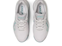 Shop ASICS GEL-GAME 8 GRADE SCHOOL White/Smoke Blue