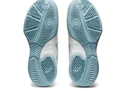 Shop ASICS GEL-GAME 8 GRADE SCHOOL White/Smoke Blue
