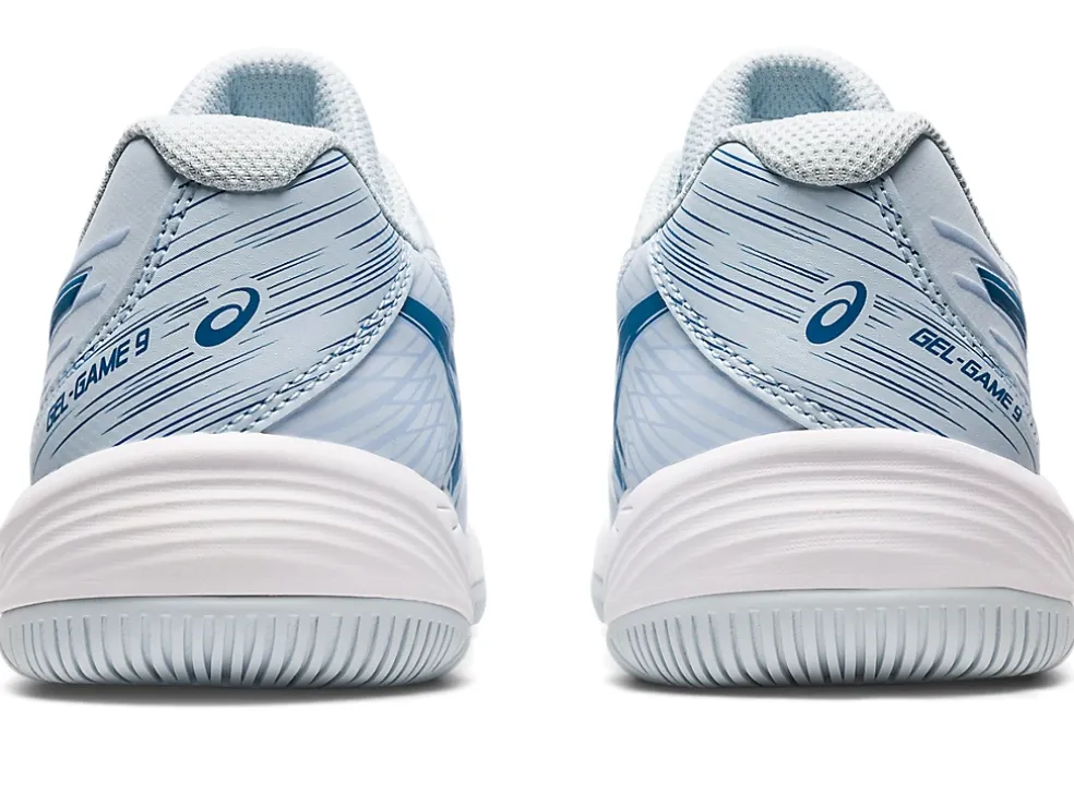 Cheap ASICS GEL-GAME 9 GRADE SCHOOL Sky/Reborn Blue