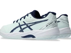 Shop ASICS GEL-GAME 9 GRADE SCHOOL CLAY/OC Pale Mint/Blue Expanse