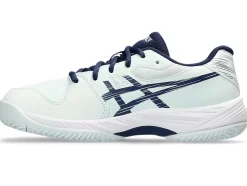 Shop ASICS GEL-GAME 9 GRADE SCHOOL CLAY/OC Pale Mint/Blue Expanse
