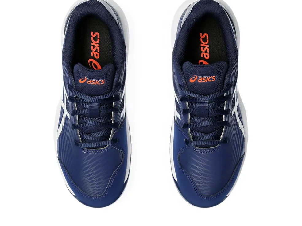 Outlet ASICS GEL-GAME 9 GRADE SCHOOL CLAY/OC Blue Expanse/White