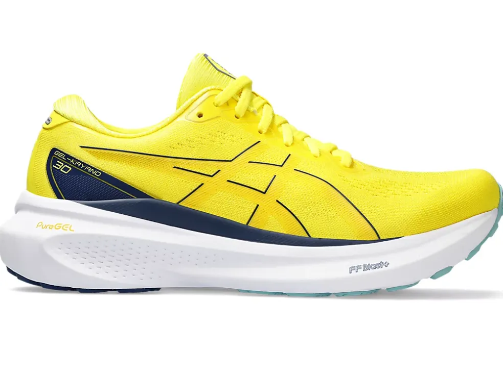Online ASICS GEL-KAYANO 30 Bright Yellow/Blue Expanse