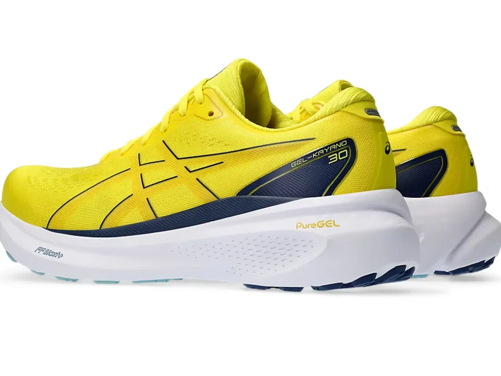 Online ASICS GEL-KAYANO 30 Bright Yellow/Blue Expanse