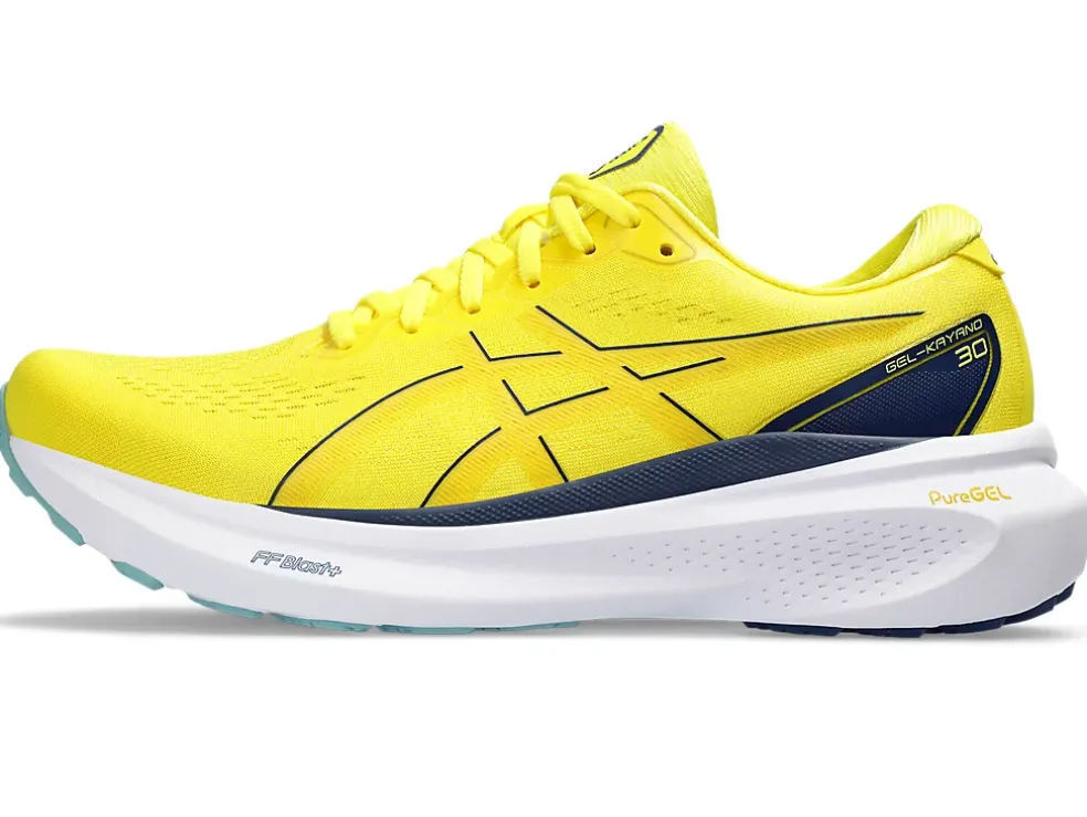 Online ASICS GEL-KAYANO 30 Bright Yellow/Blue Expanse