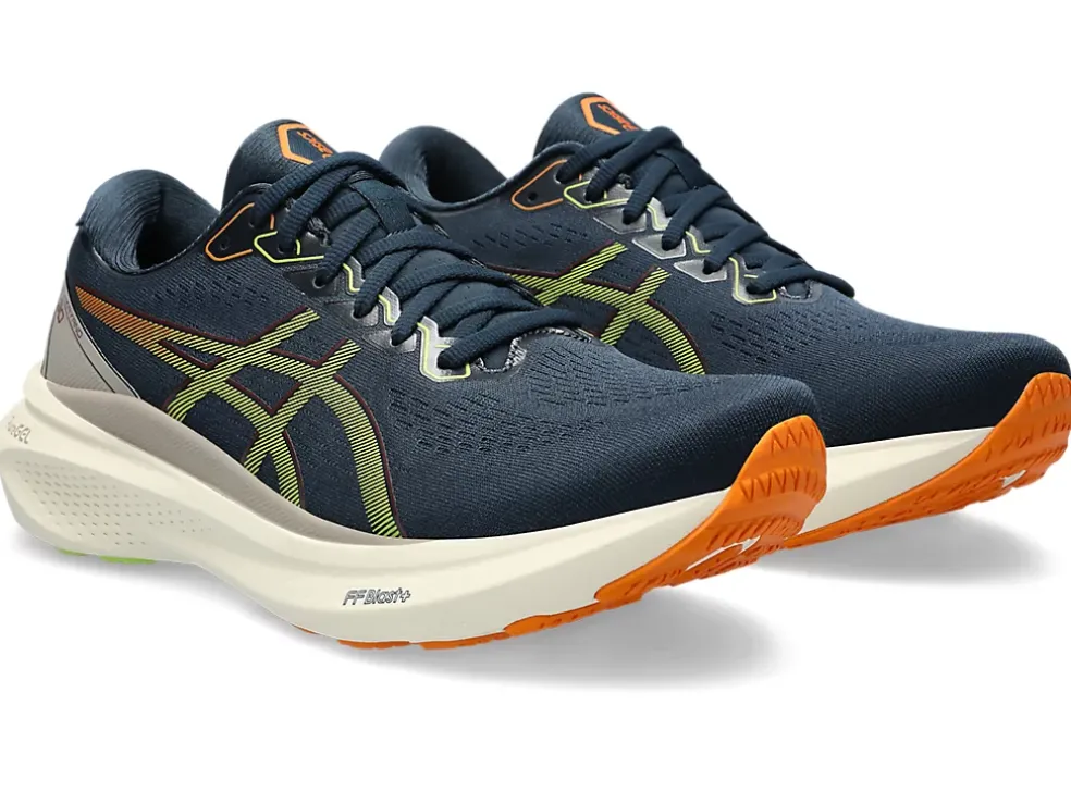 New ASICS GEL-KAYANO 30 French Blue/Neon Lime