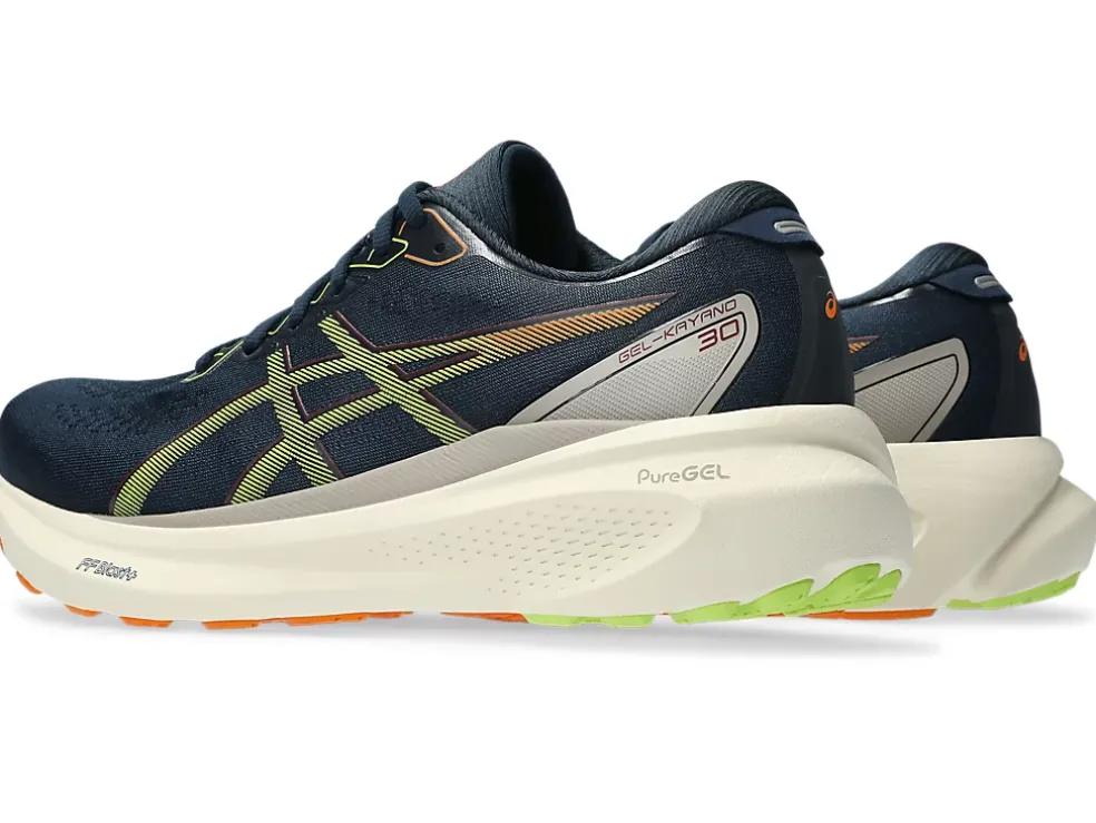 New ASICS GEL-KAYANO 30 French Blue/Neon Lime