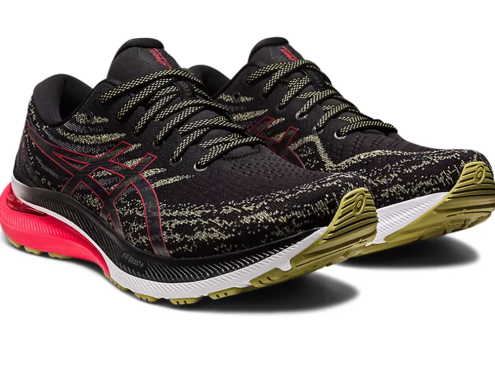 Outlet ASICS GEL-KAYANO 29 Black/Electric Red