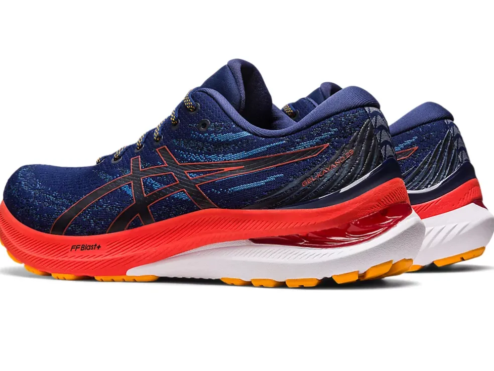 New ASICS GEL-KAYANO 29 Deep Ocean/Cherry Tomato