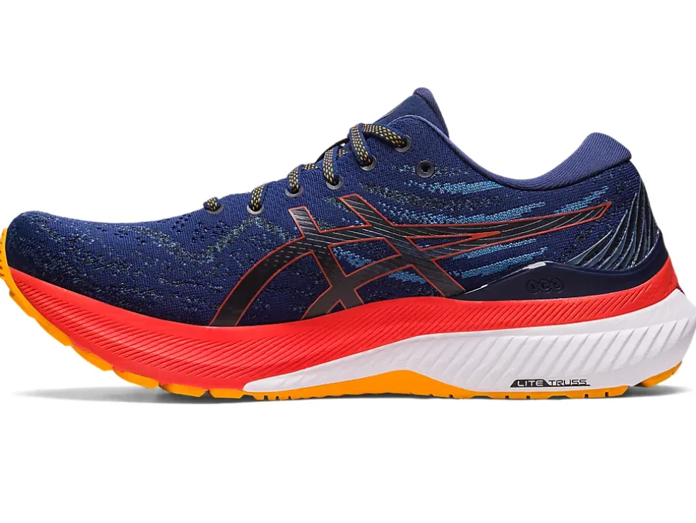 New ASICS GEL-KAYANO 29 Deep Ocean/Cherry Tomato