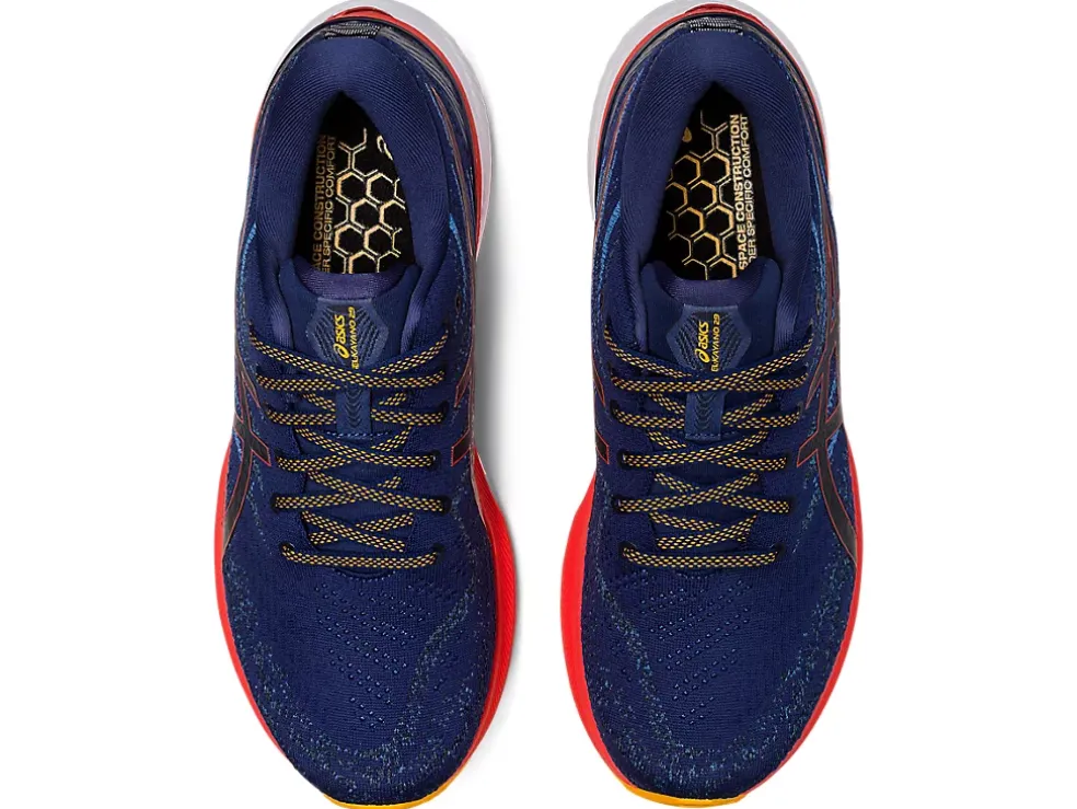 New ASICS GEL-KAYANO 29 Deep Ocean/Cherry Tomato