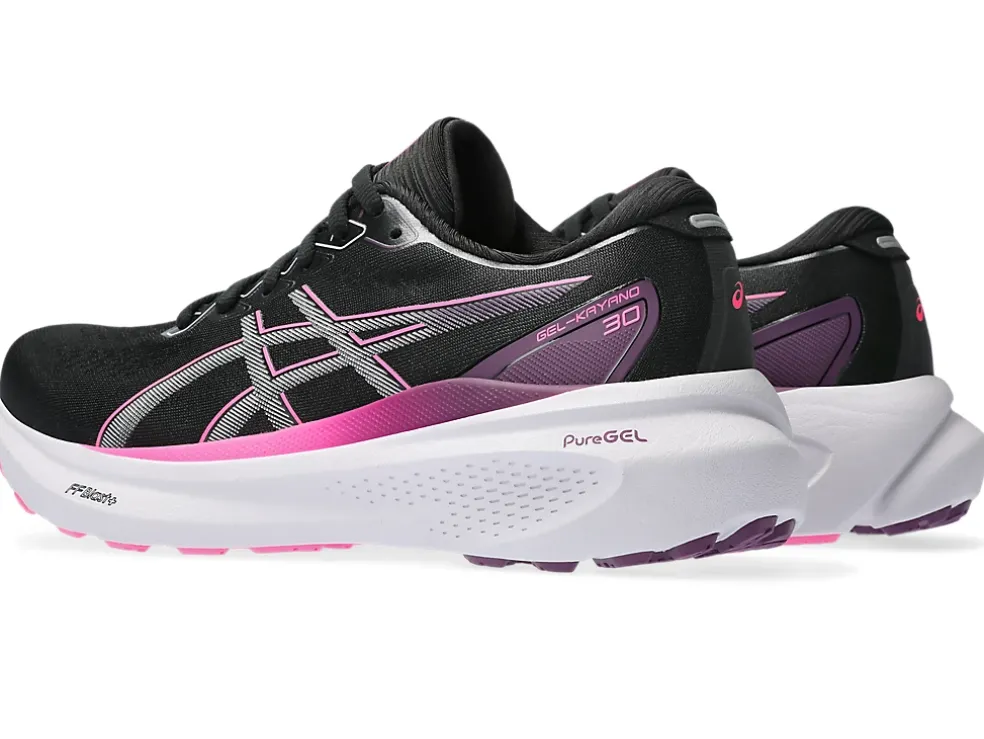 Discount ASICS GEL-KAYANO 30 Black/Lilac Hint