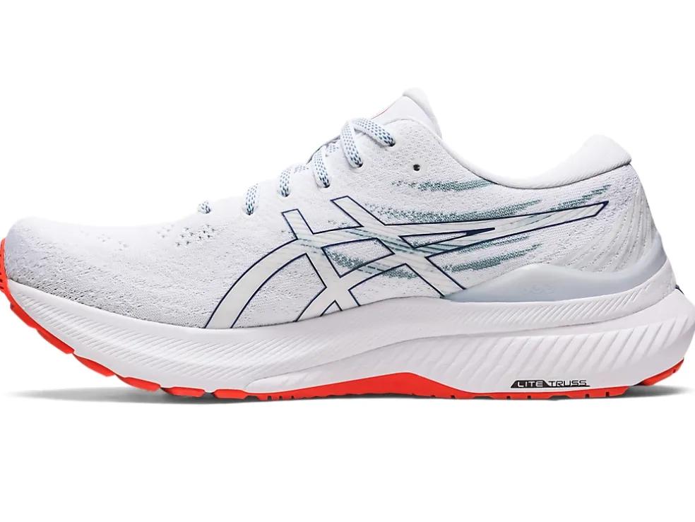 Hot ASICS GEL-KAYANO 29 White/Deep Ocean